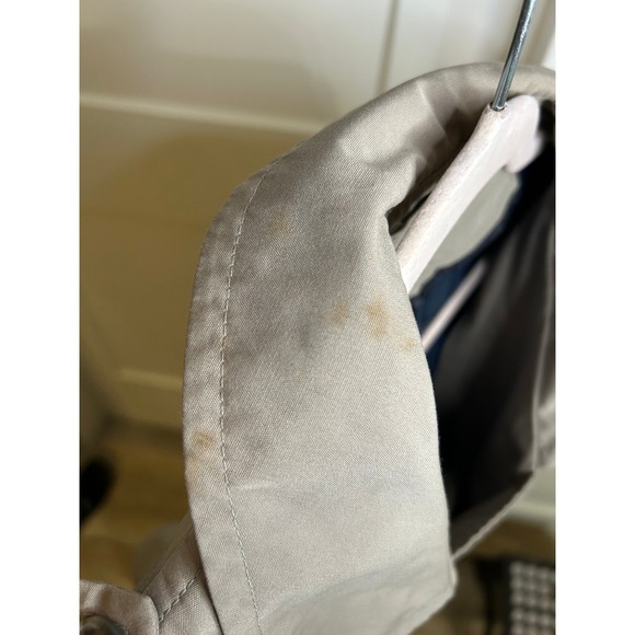 Christian Dior Monsieur Belted Trench Coat Tan Thinsulate Lined 40R Mens Vintage - Picture 13 of 16